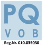 Präqualifierung PQ VOB